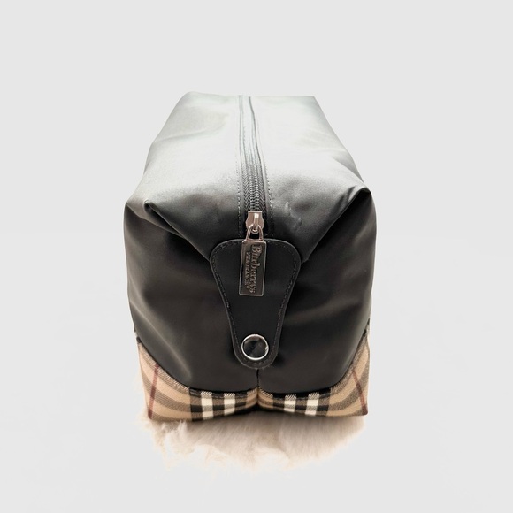 BURBERRY Vintage Authentic Womens/Mens Toiletry/Travel/Cosmetic Bag Large - Picture 2 of 9